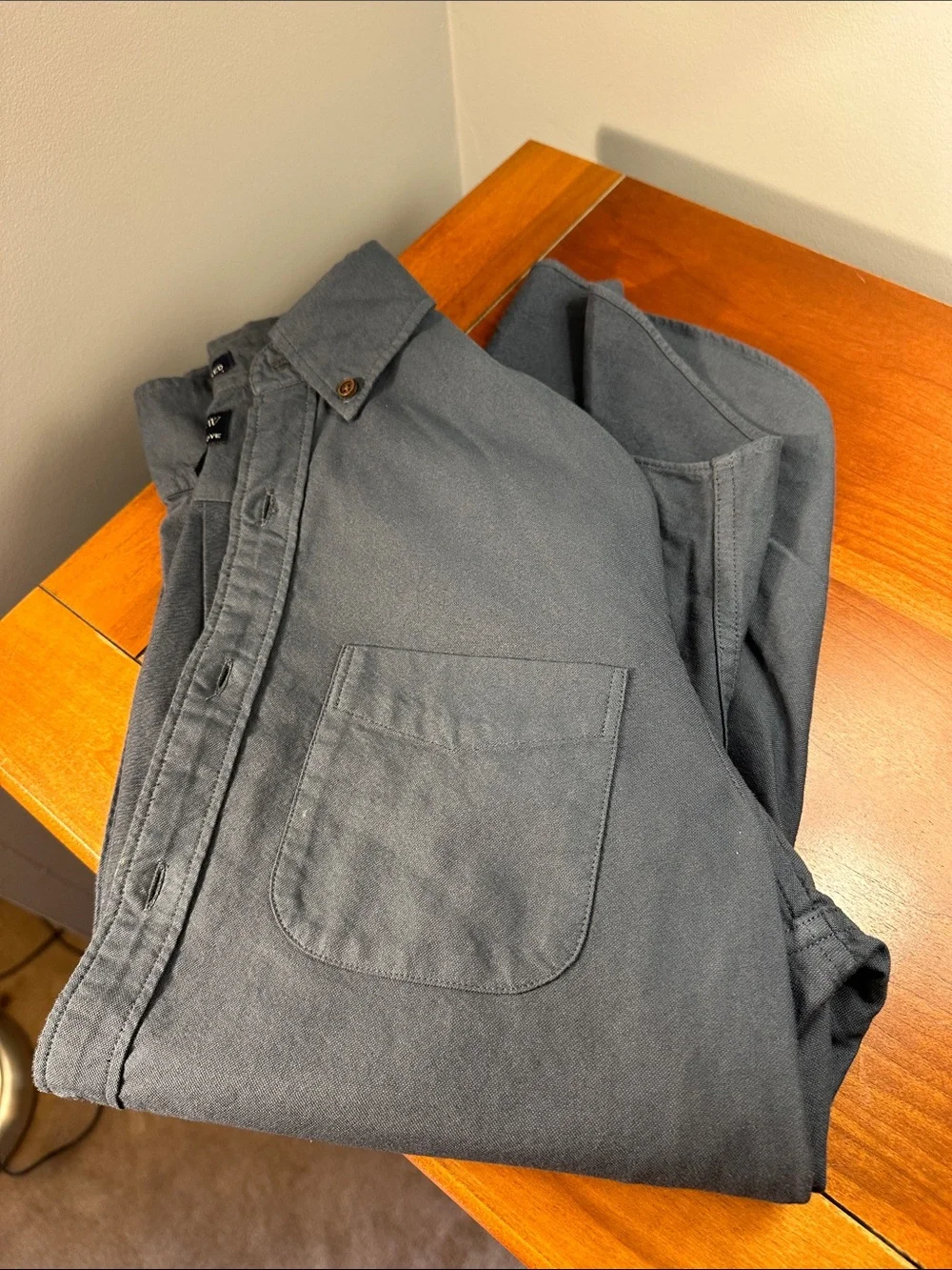 J. Crew Men's Button-Down Shirt in Dark Turquoise